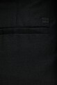 Шорти з домішкою льону Tommy Hilfiger чорний WW0WW44767