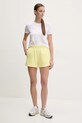 Dkny pantaloncini in cotone DP5S5252 giallo SS25
