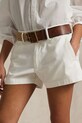 Pamučne kratke hlače Polo Ralph Lauren bijela 211963798