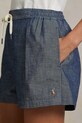 Pamučne kratke hlače Polo Ralph Lauren plava 211965035