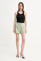 Σορτς Guess CAMILLE W5GD68.WH5F0 πράσινο SS25