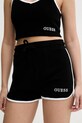 Guess pantaloni scurti de plaja Planet friendly negru E5GD08.KCQV1
