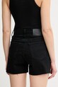 Odzież Calvin Klein Jeans szorty jeansowe J20J225154 czarny