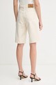 Îmbrăcăminte Calvin Klein Jeans pantaloni scurți din amestec de in J20J225163 bej