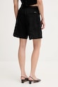 Ρούχα Λινό σορτς Calvin Klein Jeans J20J225219 μαύρο