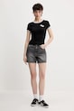 Karl Lagerfeld Jeans szorty jeansowe A2W10040 szary SS25