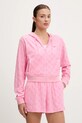 Guess pantaloni scurți PEONY roz V5GD16.KCT02