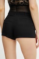 Abbigliamento Elisabetta Franchi shorts con aggiunta di lana SH00352E2 nero