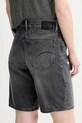 Îmbrăcăminte G-Star pantaloni scurți jeans D26268.D933 gri