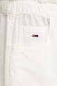 Шорты с примесью льна Tommy Jeans белый DW0DW20360