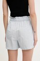 Odzież Tommy Jeans szorty z domieszką lnu DW0DW20360 niebieski
