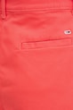 Σορτς Tommy Jeans κόκκινο DW0DW21643
