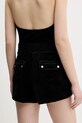 Îmbrăcăminte Juicy Couture pantaloni scurți de catifea EVE POCKET JCBHS224801 negru