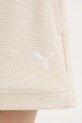 Бавовняні шорти Puma бежевий 629782