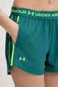 Under Armour szorty sportowe damskie Tech Play zielony 1389882