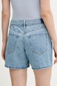 Îmbrăcăminte Hollister Co. pantaloni scurti din bumbac KI349.5096.278 albastru