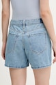 Ruházat Hollister Co. pamut farmer rövidnadrág KI349.5096.278 kék