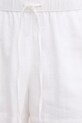 Abercrombie & Fitch pantaloncini in lino bianco KI149.5187.100