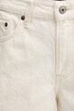 Džínové šortky Abercrombie & Fitch béžová KI149.5205.178