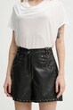 Къс панталон Bruuns Bazaar текстил черен BBW4393