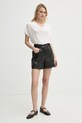 Къс панталон Bruuns Bazaar BBW4393 черен SS25