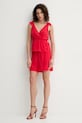 Liu Jo pantaloni scurți VA5172.T2920 rosu SS25