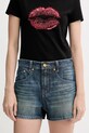 Miss Sixty szorty jeansowe bawełna niebieski 6S2JJ3320T