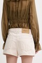 Odzież Miss Sixty szorty jeansowe 6S2JJ3330T beżowy