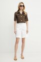 Patou pantaloni scurti din bumbac TR0480074 alb SS25
