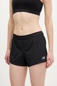 Къс панталон за бягане New Balance еластичен черен WS41286BK