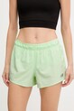 New Balance szorty treningowe z elastanem zielony WS41286MEW