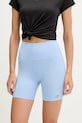 New Balance szorty treningowe z elastanem niebieski WS51114ELE