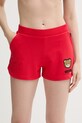 Šortky Moschino Underwear s elastanom červená 6801.4409