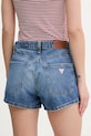 Odzież Guess Jeans szorty jeansowe W5GD0Y.D5O11 niebieski
