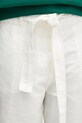 Napapijri pantaloncini in lino N-Nice beige NP0A4IEX2061