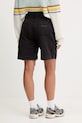 Îmbrăcăminte Napapijri pantaloni scurți din in N-Nice NP0A4IEX9411 negru