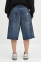 Abbigliamento Carhartt WIP pantaloncini di jeans Brandon Single Knee Short I034875.014L blu