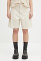 Carhartt WIP szorty jeansowe Drewe Short gładkie beżowy I034834.502