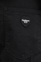 Džínové šortky Carhartt WIP Drewe Short černá I034834.8902