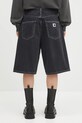 Îmbrăcăminte Carhartt WIP pantaloni scurți jeans Brandon Short I034839.894J negru