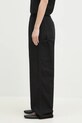 Бавовняні штани Carhartt WIP Brandon Single Knee Pant I034880.8902 чорний SS25
