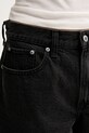 Abercrombie & Fitch pantaloni scurți jeans negru KI149.5120.975