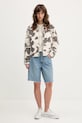 Džínové šortky Abercrombie & Fitch KI149.5122.279 modrá SS25