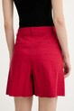 Oblečenie Ľanové šortky Theory P0303208 červená