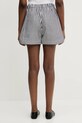 Oblečení Bavlněné šortky Sportmax Muscari 2512141042600 černá