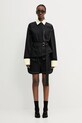 Bavlněné šortky Sportmax Lacrima 2512141052600 černá
