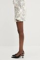 Anine Bing silk shorts Kam Short A.05.11007 beige SS25