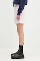 Βαμβακερό σορτσάκι Fiorucci Gingham Logo W02SPBSH300CO01PN02 ροζ SS25