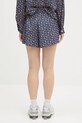 Odzież A.P.C. szorty Short Audrey VIALN.F10208 granatowy
