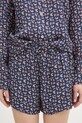A.P.C. szorty Short Audrey granatowy VIALN.F10208